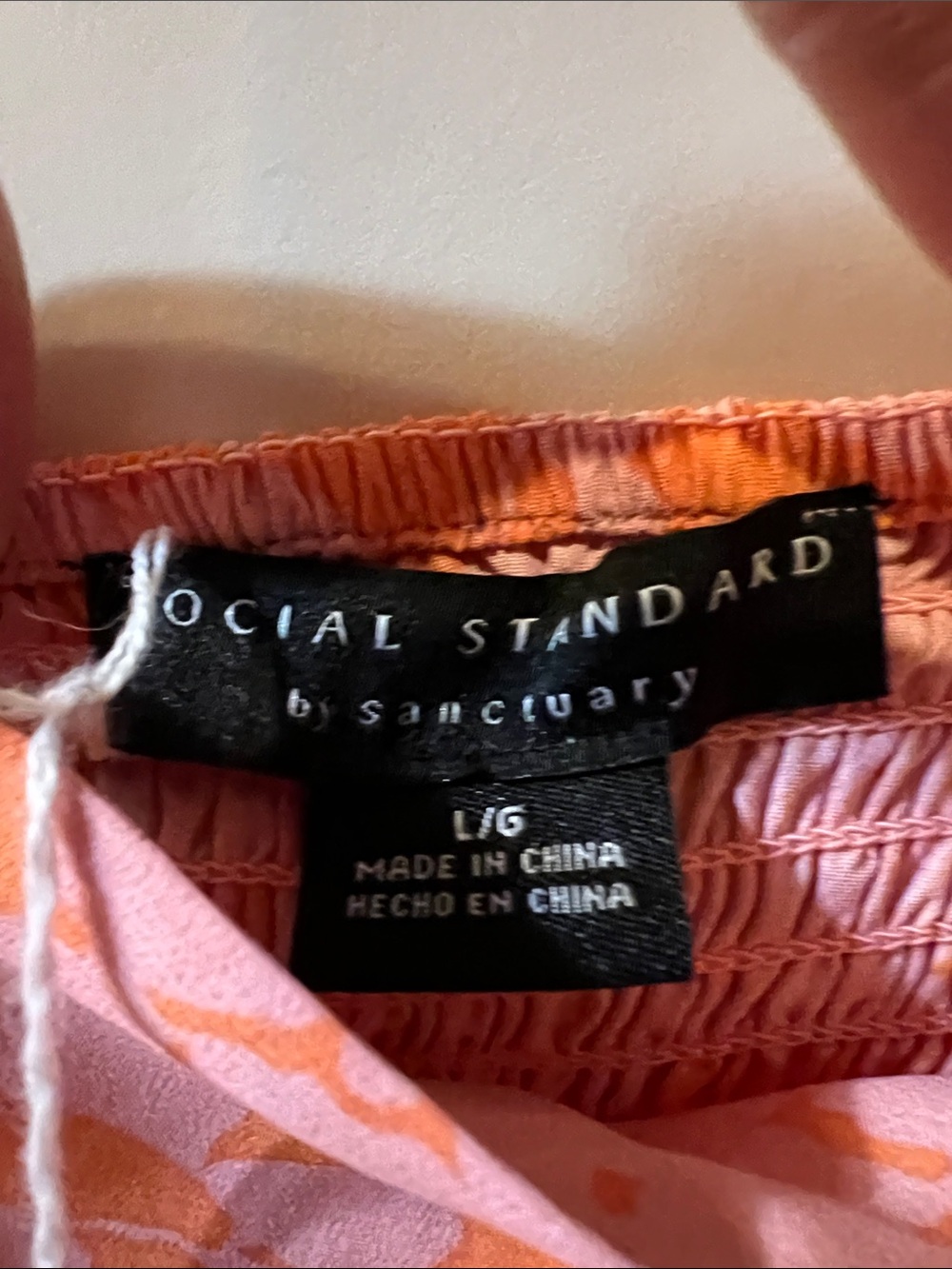 π²2π² if BUNDLED 3 or more $2 items Pink & Orange Floral Tiered Maxi Dress C284 - Picture 3 of 7